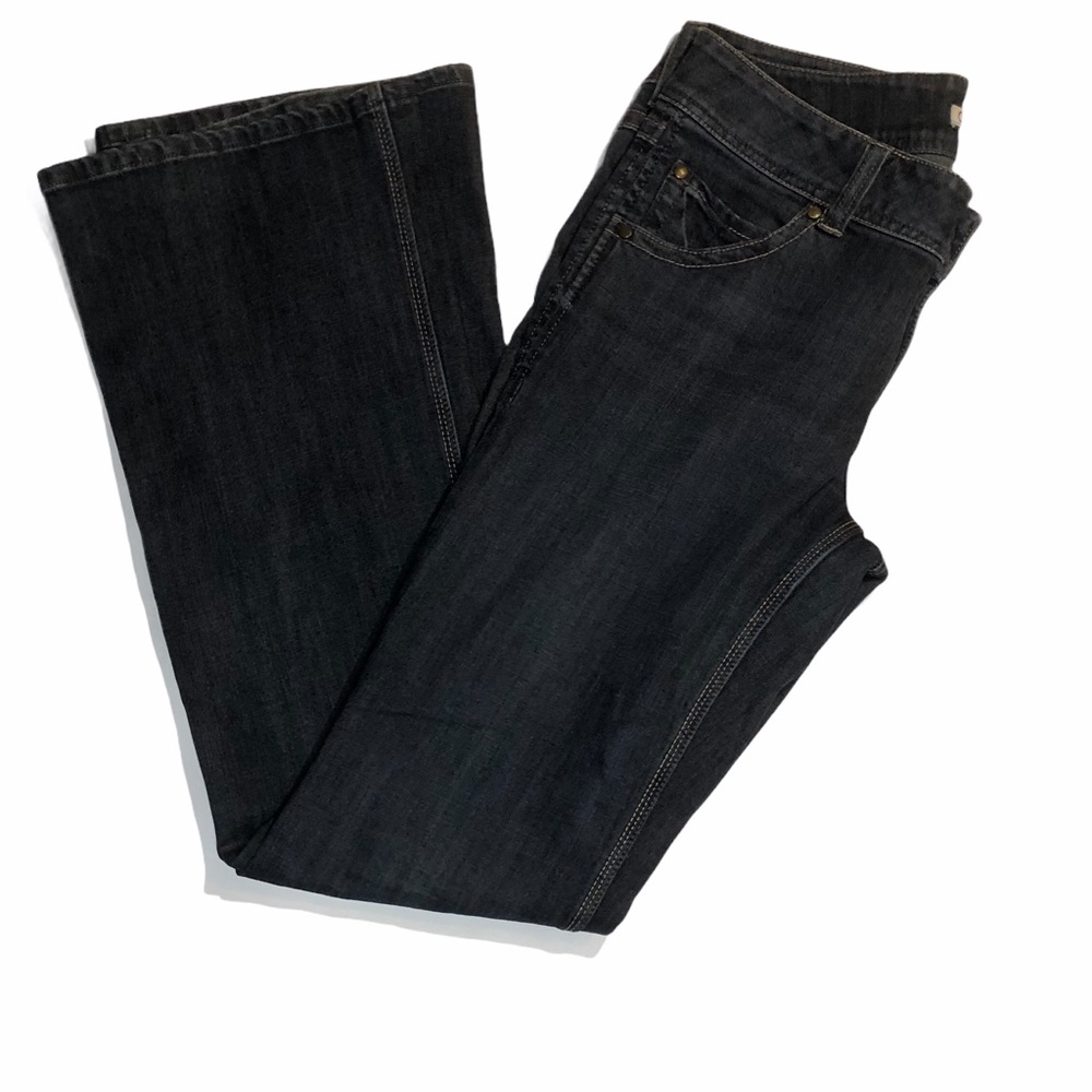 CAbi Boot Cut Flap Pocket Jeans Style 638 L Sz 10